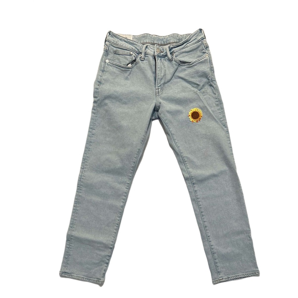 Custom Floral Jean
